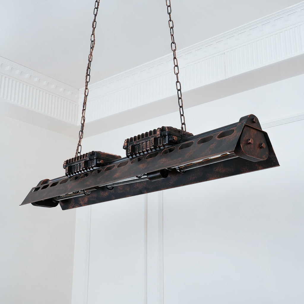 Noah Chandelier Industrial Steampunk | Fioriscas