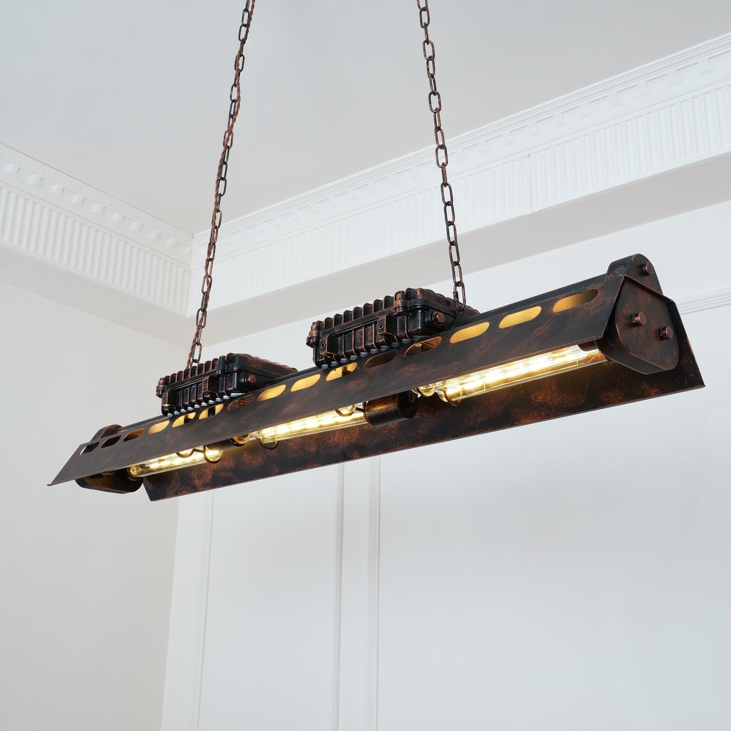 Noah Chandelier Industrial Steampunk | Fioriscas