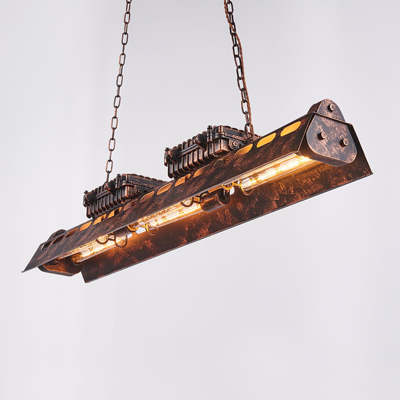 Noah Chandelier Industrial Steampunk | Fioriscas