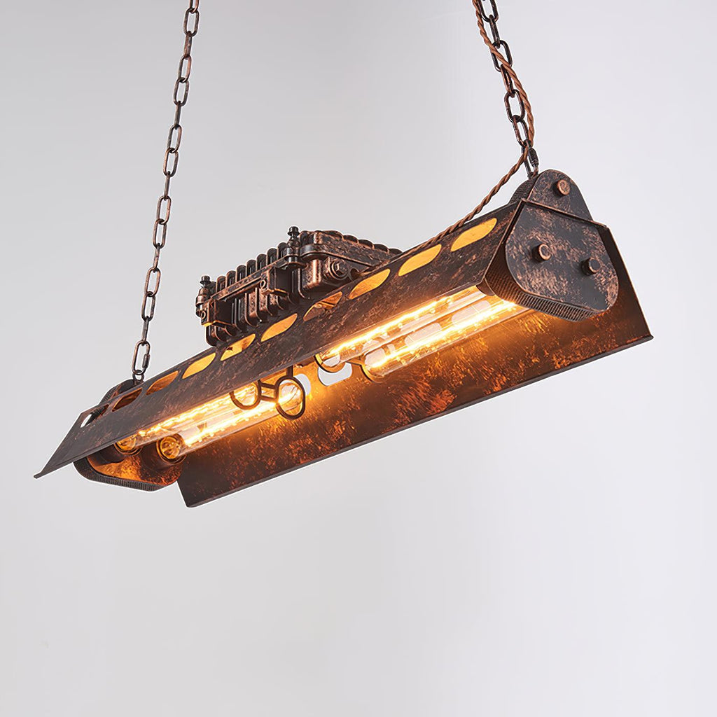 Noah Chandelier Industrial Steampunk | Fioriscas