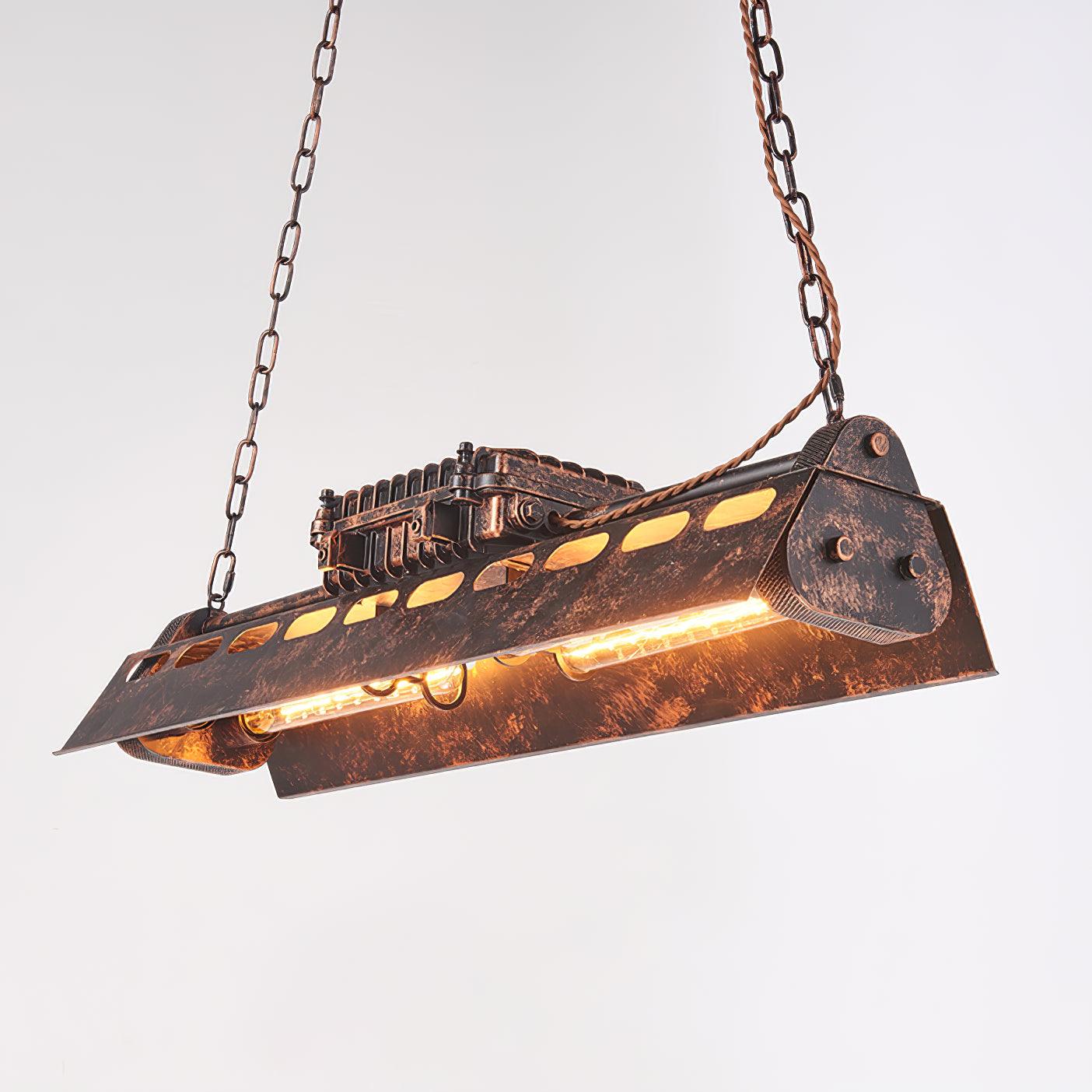 Noah Chandelier Industrial Steampunk | Fioriscas