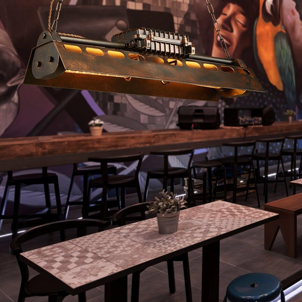 Noah Chandelier Industrial Steampunk | Fioriscas