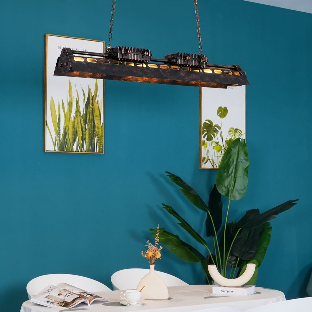 Noah Chandelier Industrial Steampunk | Fioriscas