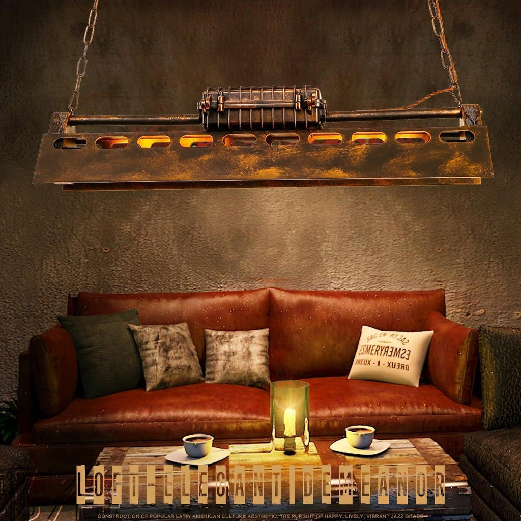 Noah Chandelier Industrial Steampunk | Fioriscas