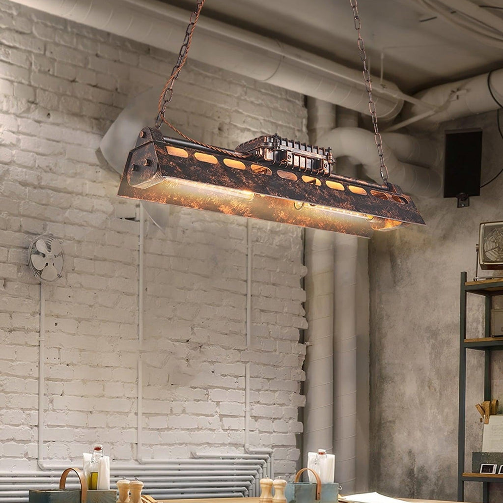 Noah Chandelier Industrial Steampunk | Fioriscas