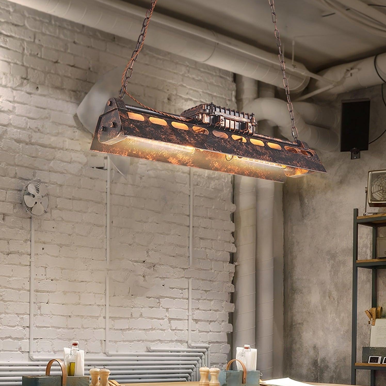 Noah Chandelier Industrial Steampunk | Fioriscas