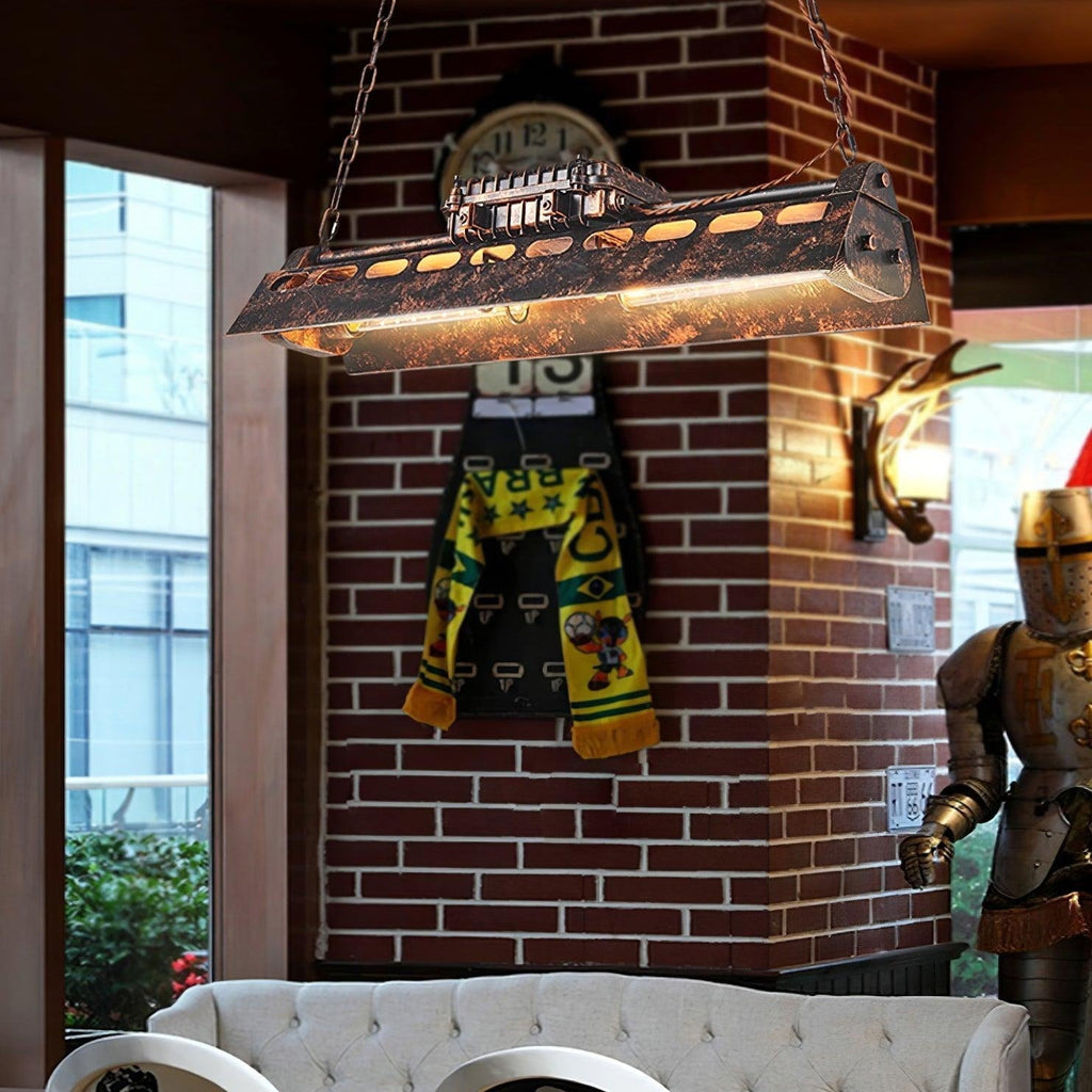 Noah Chandelier Industrial Steampunk | Fioriscas