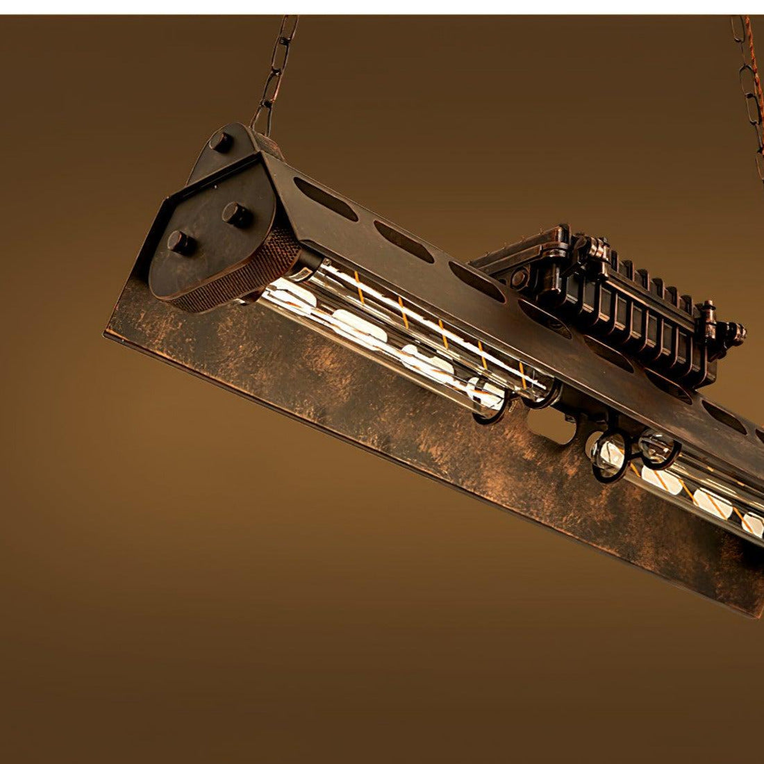 Noah Chandelier Industrial Steampunk | Fioriscas