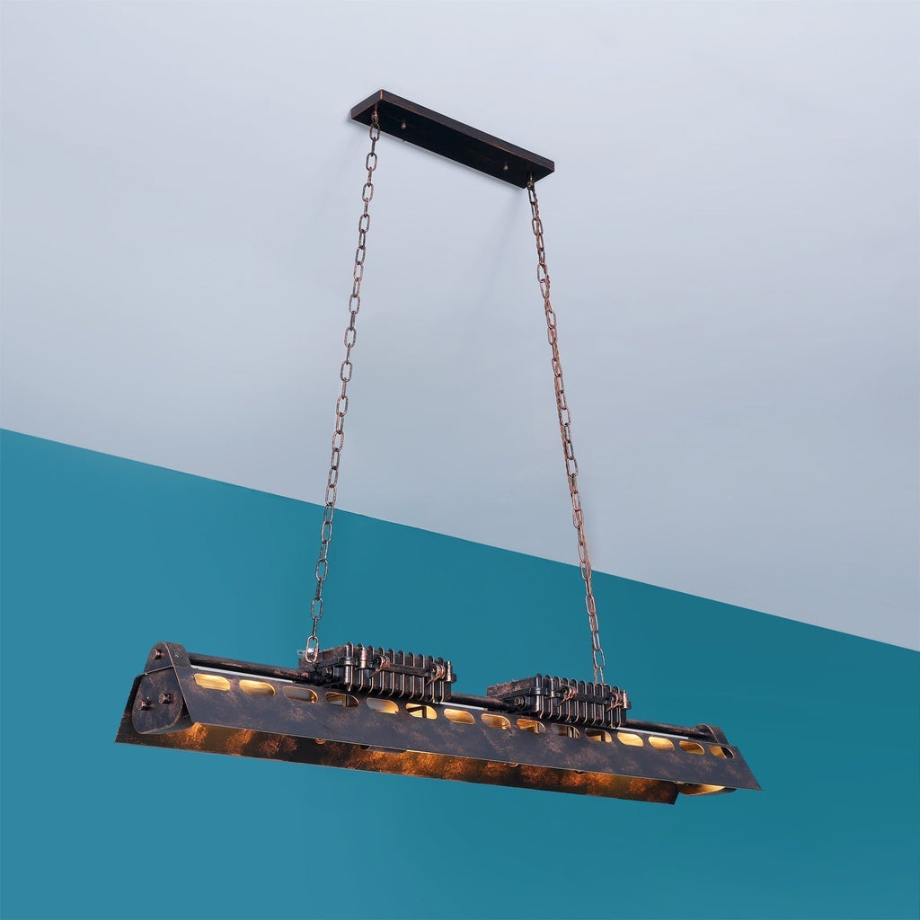 Noah Chandelier Industrial Steampunk | Fioriscas
