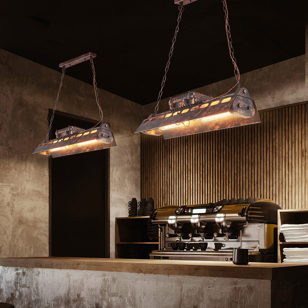 Noah Chandelier Industrial Steampunk | Fioriscas