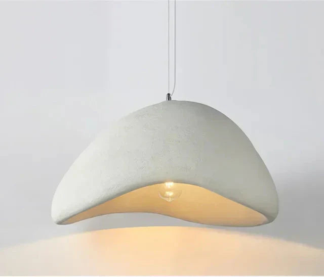 Cavelle geometrisk pendellampe med cement-look finish, 5 størrelser