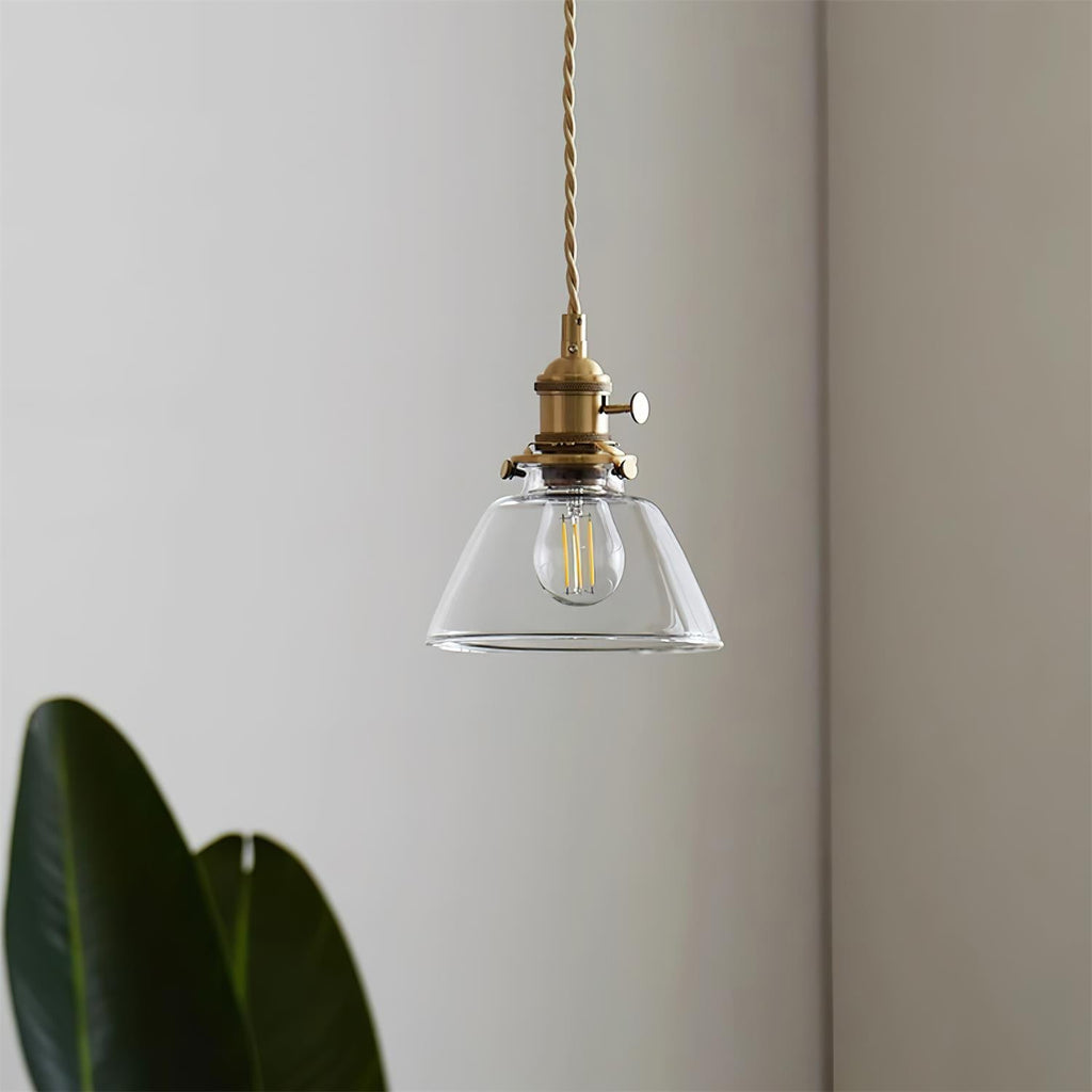 Glint Clear Glass Pendant Light | Fioriscas