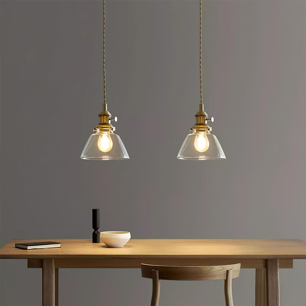 Glint Clear Glass Pendant Light | Fioriscas