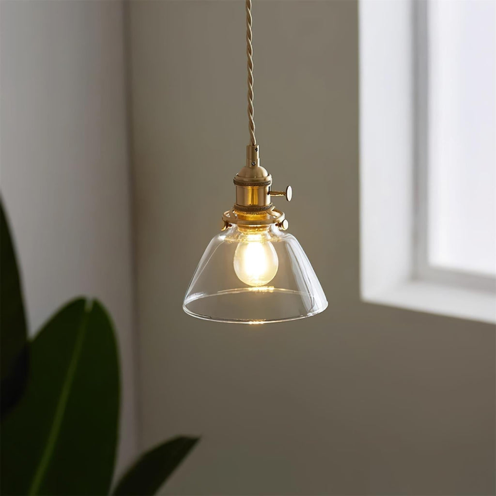 Glint Clear Glass Pendant Light | Fioriscas