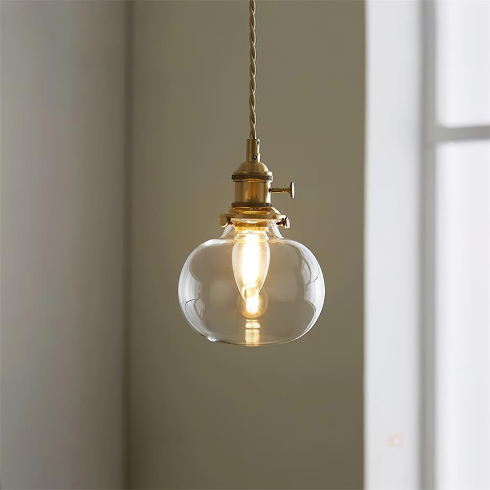 Glint Clear Glass Pendant Light | Fioriscas