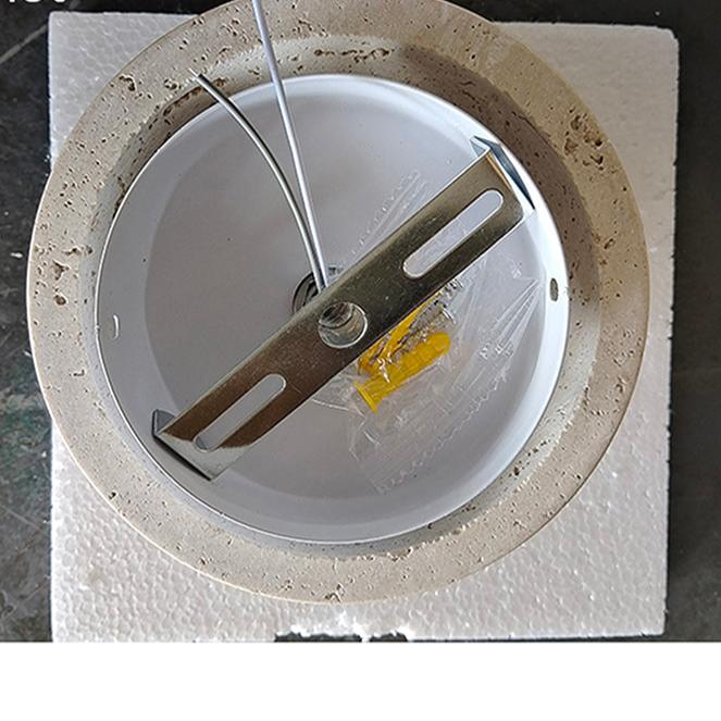 Asterra Travertine Wall Light, Cream Finish, Nordic Minimalist Style