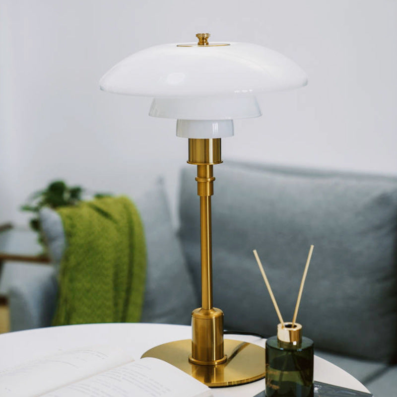 Minimalist Table Lamp, NovaGlow Warm LED Glow, Dimmable Nordic Design
