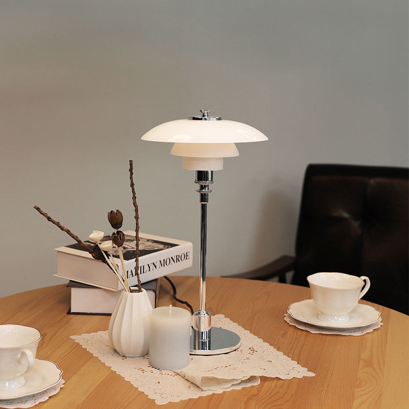 Minimalist Table Lamp, NovaGlow Warm LED Glow, Dimmable Nordic Design