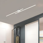 Plafoniera LED ultrasottile semipiatta in alluminio, LumenVale