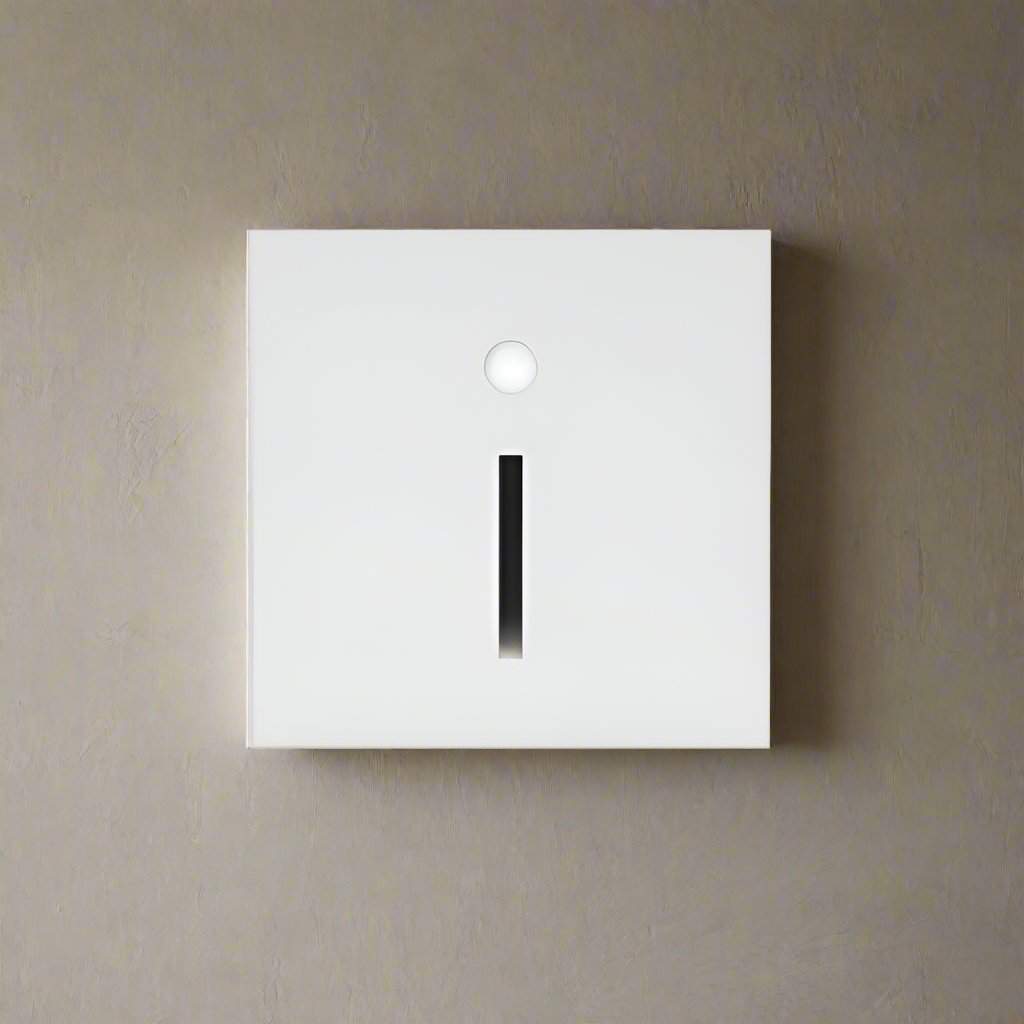Hållbar LED-vägglampa med aluminium och rörelsesensor - Fioriscas