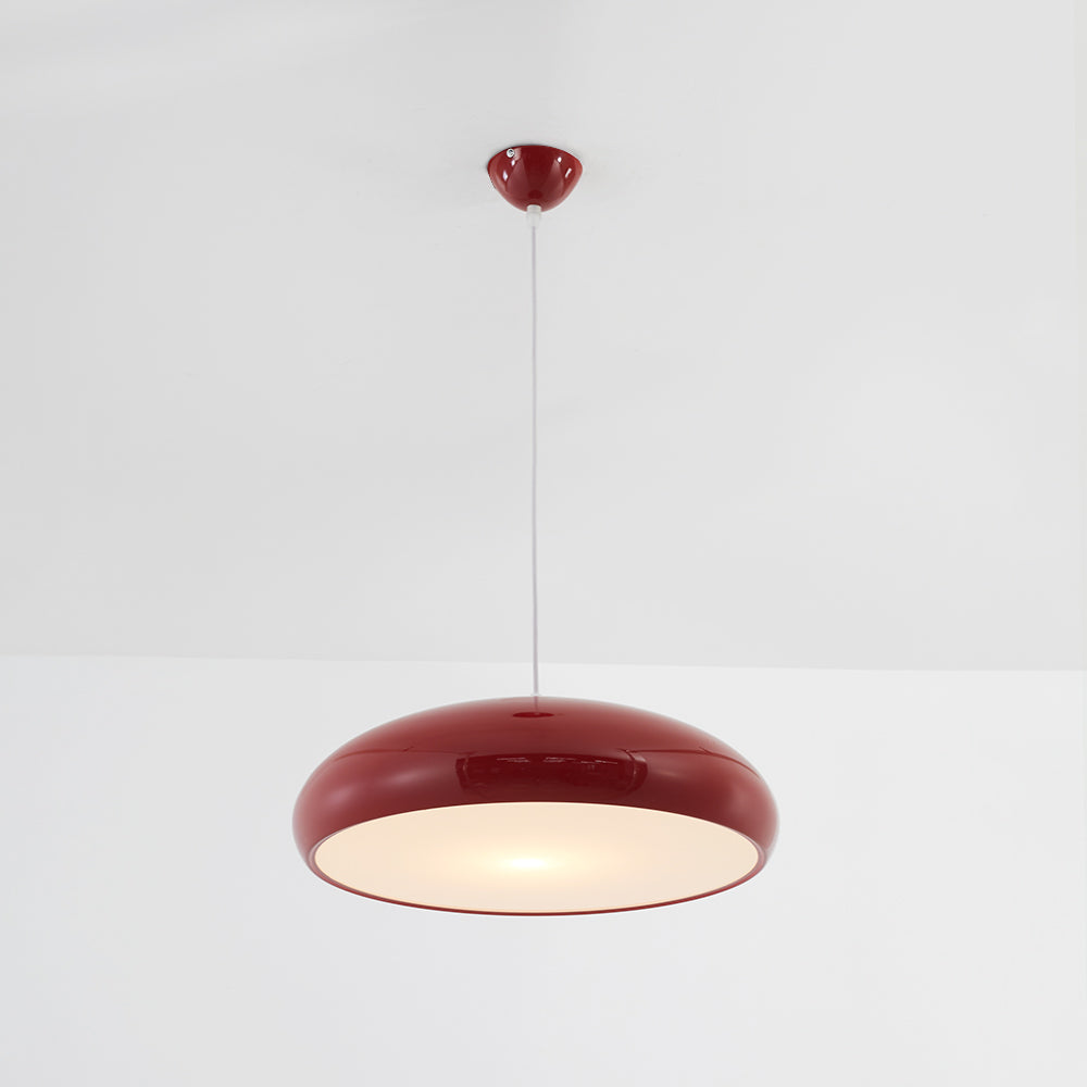 OrionLux runde Pendelleuchte mit verstellbarer Höhe und warm- bis kaltweißem LED-Licht