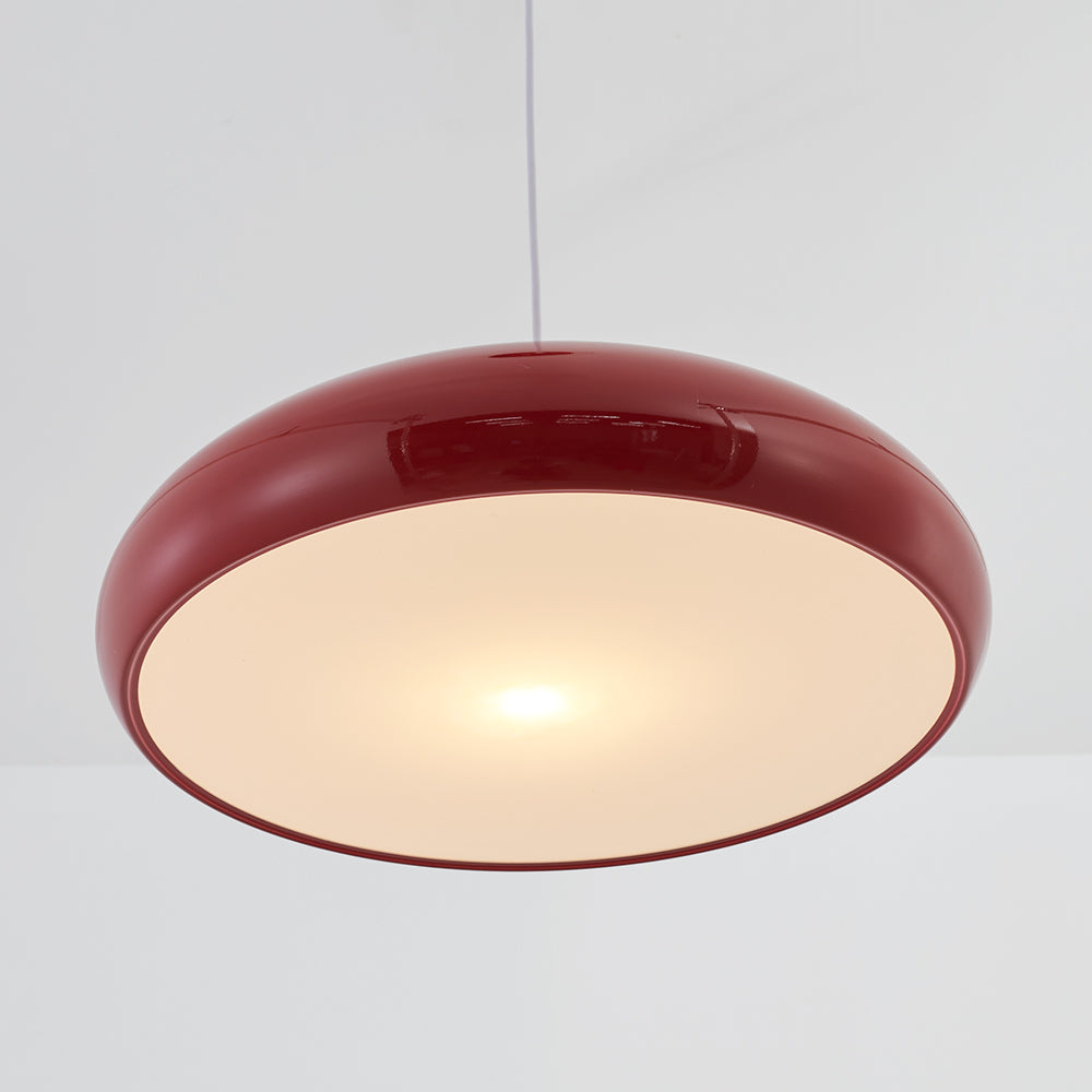OrionLux runde Pendelleuchte mit verstellbarer Höhe und warm- bis kaltweißem LED-Licht