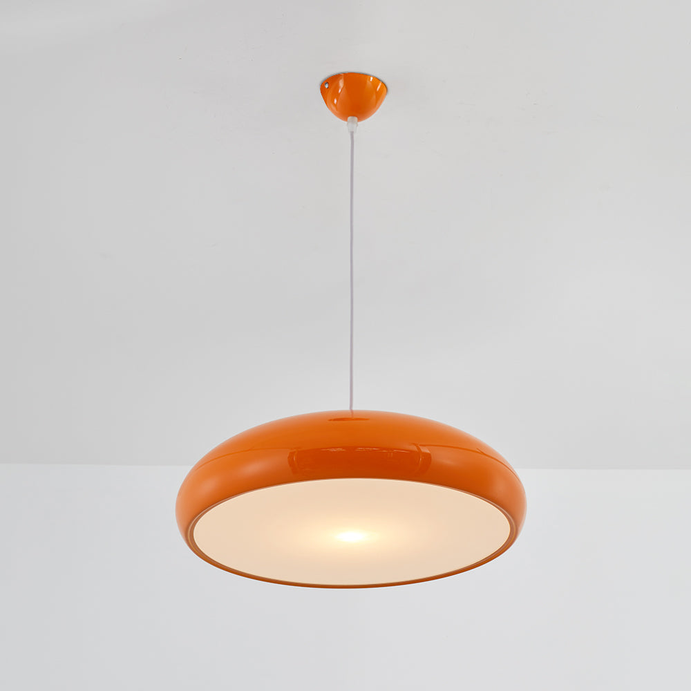 OrionLux runde Pendelleuchte mit verstellbarer Höhe und warm- bis kaltweißem LED-Licht