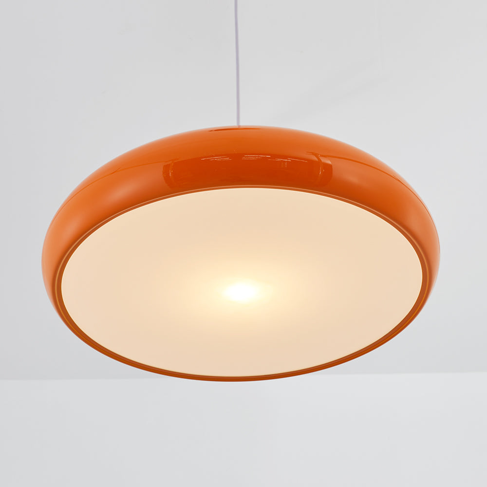 OrionLux runde Pendelleuchte mit verstellbarer Höhe und warm- bis kaltweißem LED-Licht