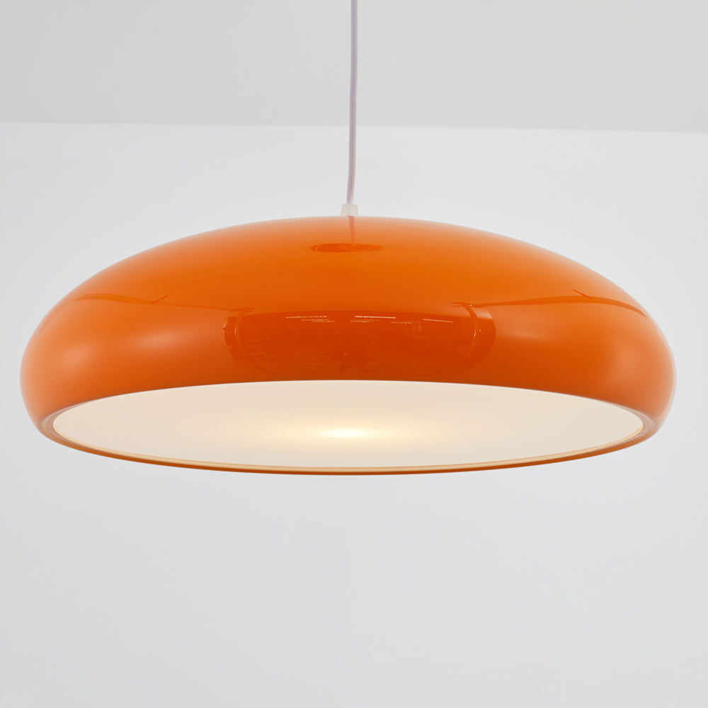 OrionLux runde Pendelleuchte mit verstellbarer Höhe und warm- bis kaltweißem LED-Licht