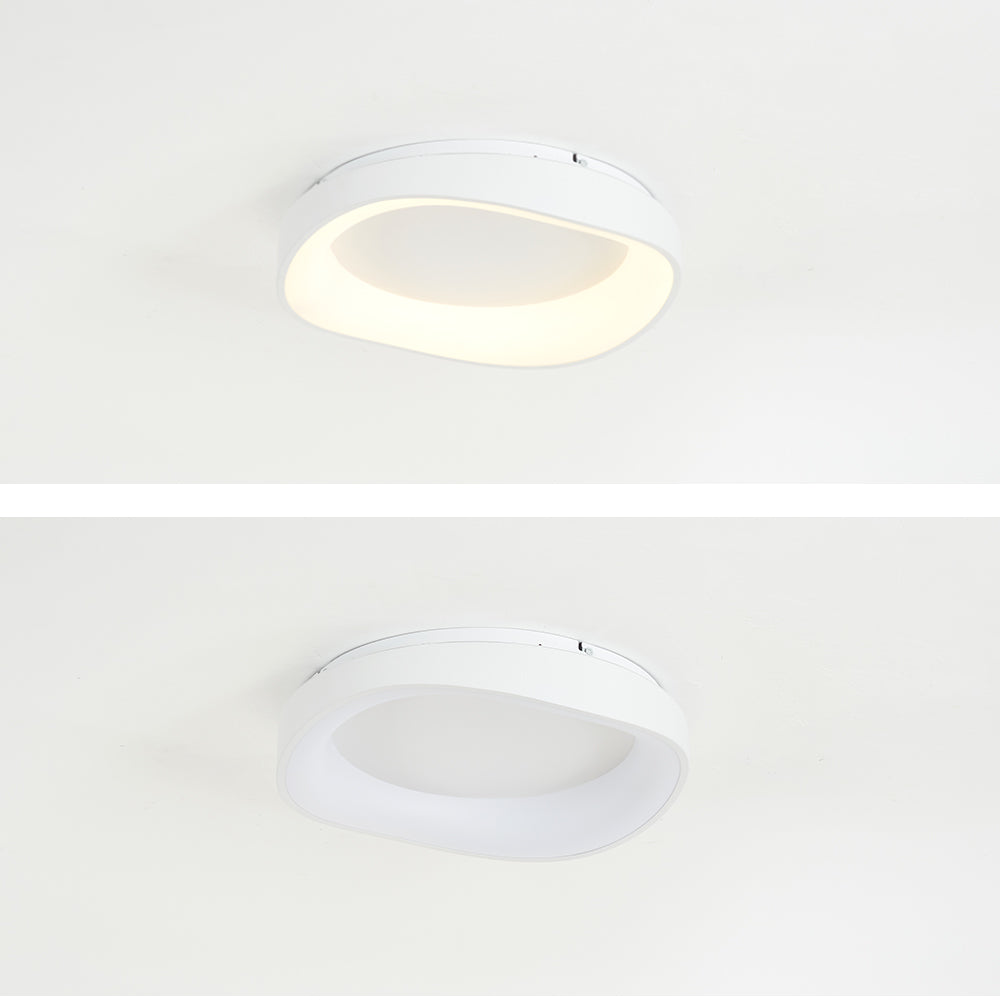 Arisha Modern Wave Flush Mount Ceiling Light | Fioriscas