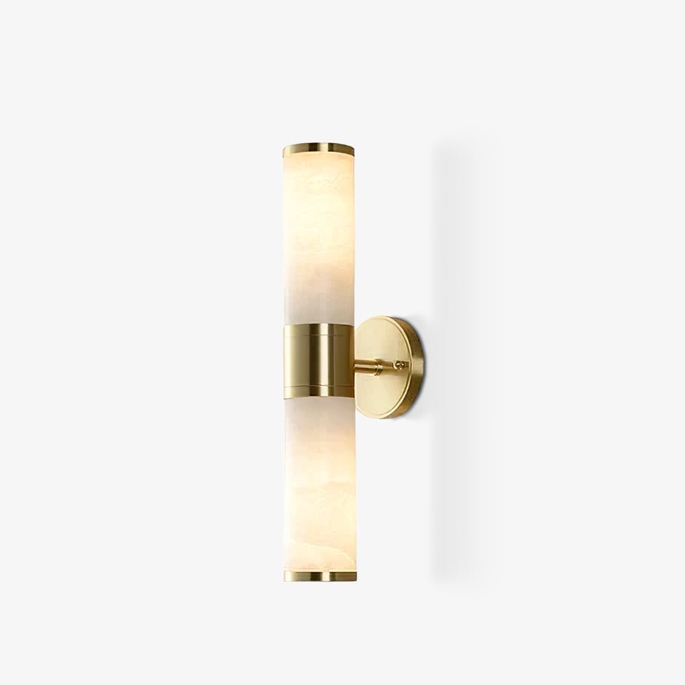 Kaia Minimalist Alabaster Wall Lamp | Fioriscas