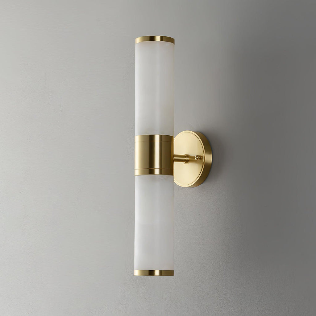 Kaia Minimalist Alabaster Wall Lamp | Fioriscas