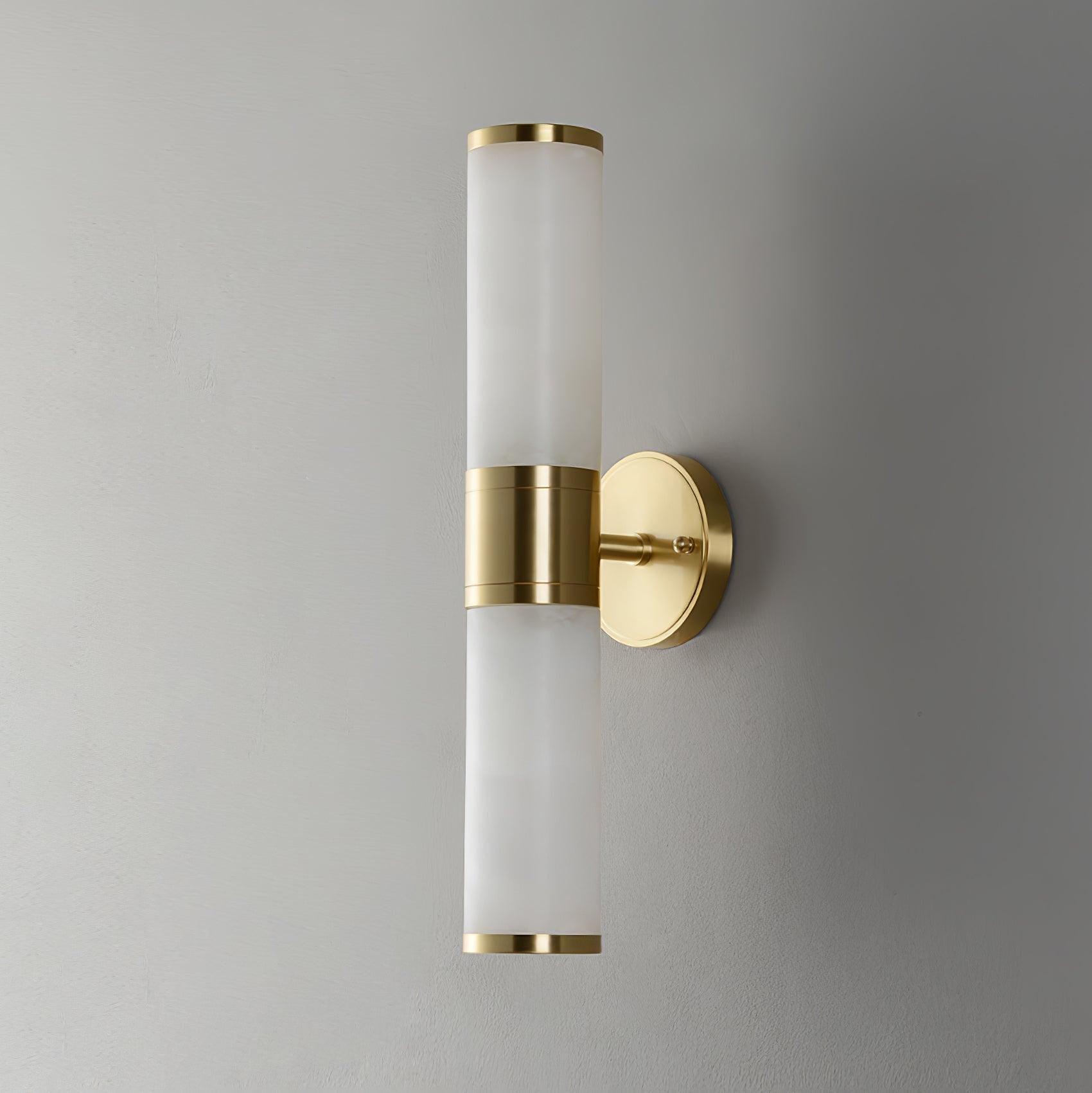 Kaia Minimalist Alabaster Wall Lamp | Fioriscas