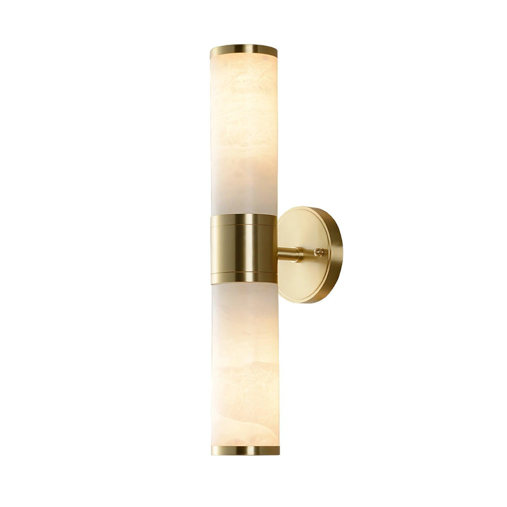 Kaia Minimalist Alabaster Wall Lamp | Fioriscas