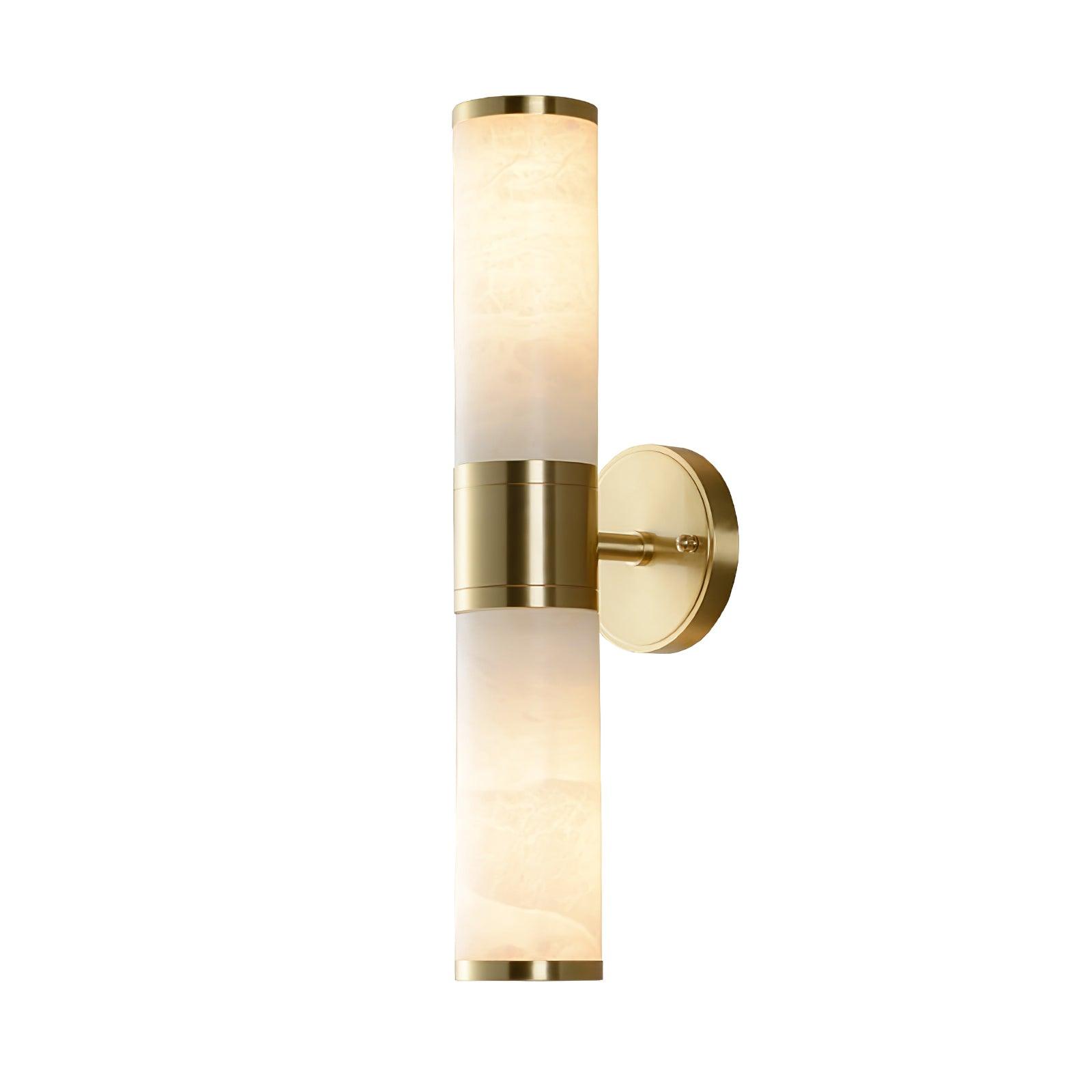 Kaia Minimalist Alabaster Wall Lamp | Fioriscas