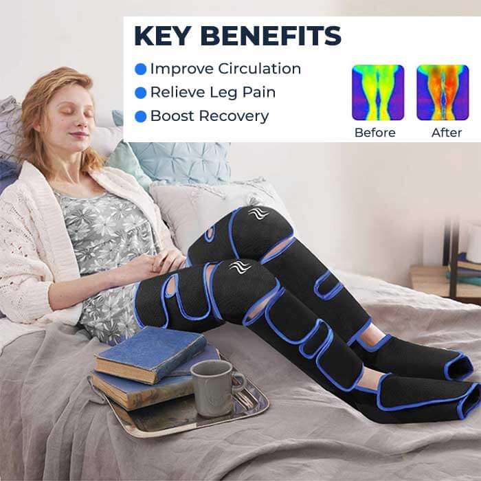 SolaraFlex Leg Wrap With 360 Coverage And Adjustable Straps
