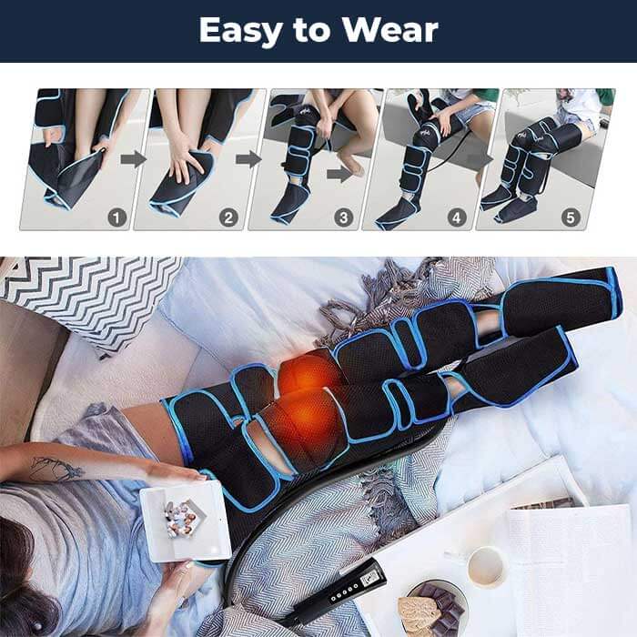SolaraFlex Leg Wrap With 360 Coverage And Adjustable Straps