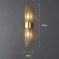 Aurelle Valen Crystal-Accent Wall Sconce, Black or Gold, 5 Styles
