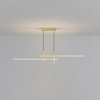 Pendant Light With A Linear Silhouette, Nexa LED Dining Fixture