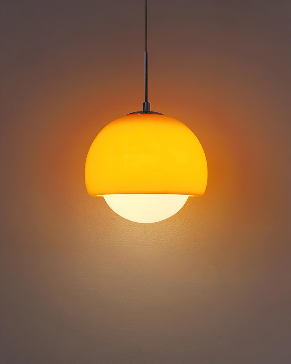 Pendant Light Glass Globe Retro Modern Style Colorful Soft Illumination | Fioriscas