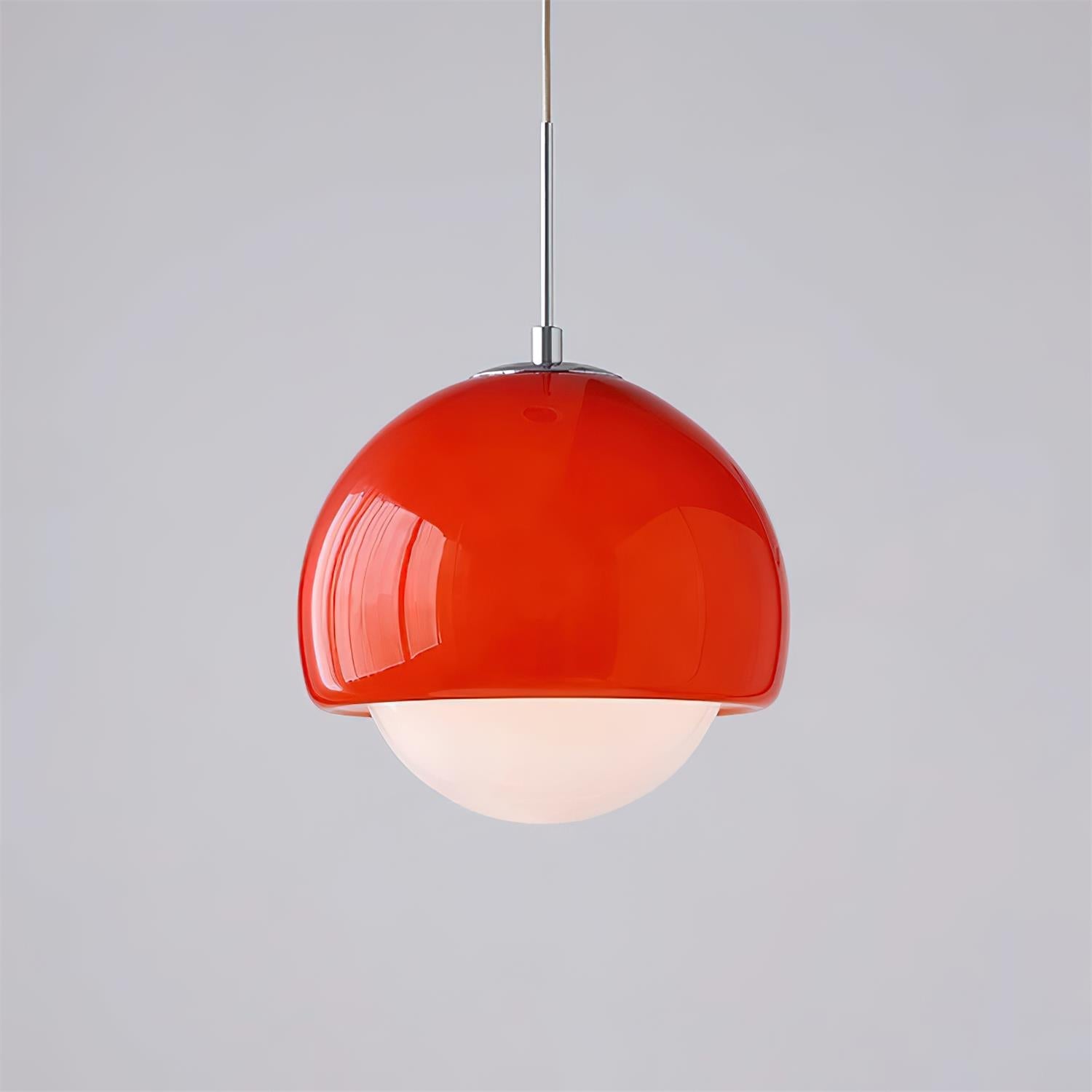 Pendant Light Glass Globe Retro Modern Style Colorful Soft Illumination | Fioriscas