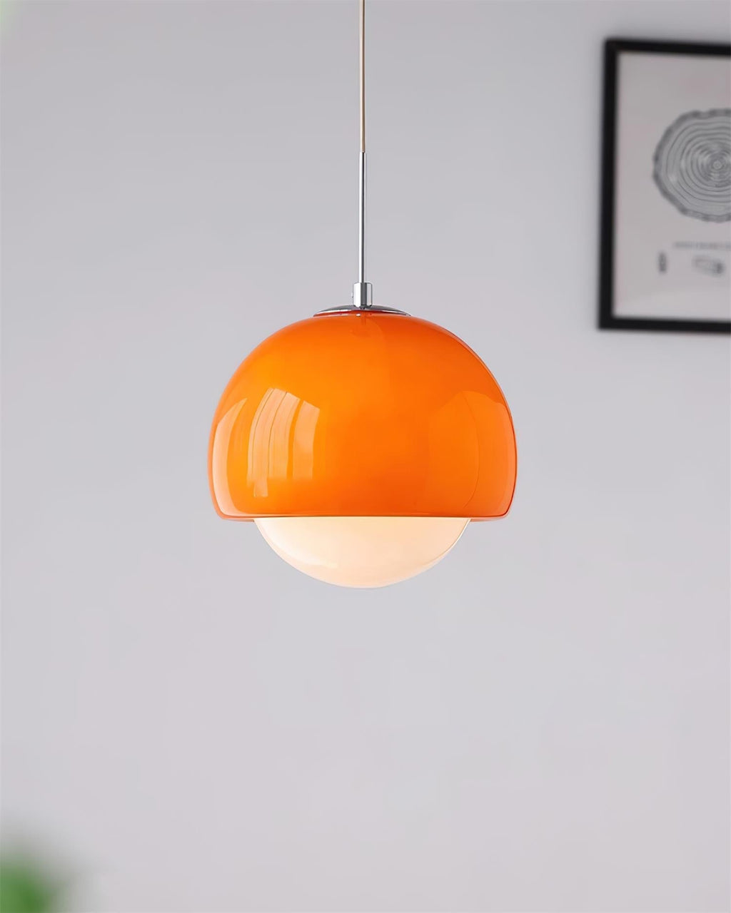 Pendant Light Glass Globe Retro Modern Style Colorful Soft Illumination | Fioriscas
