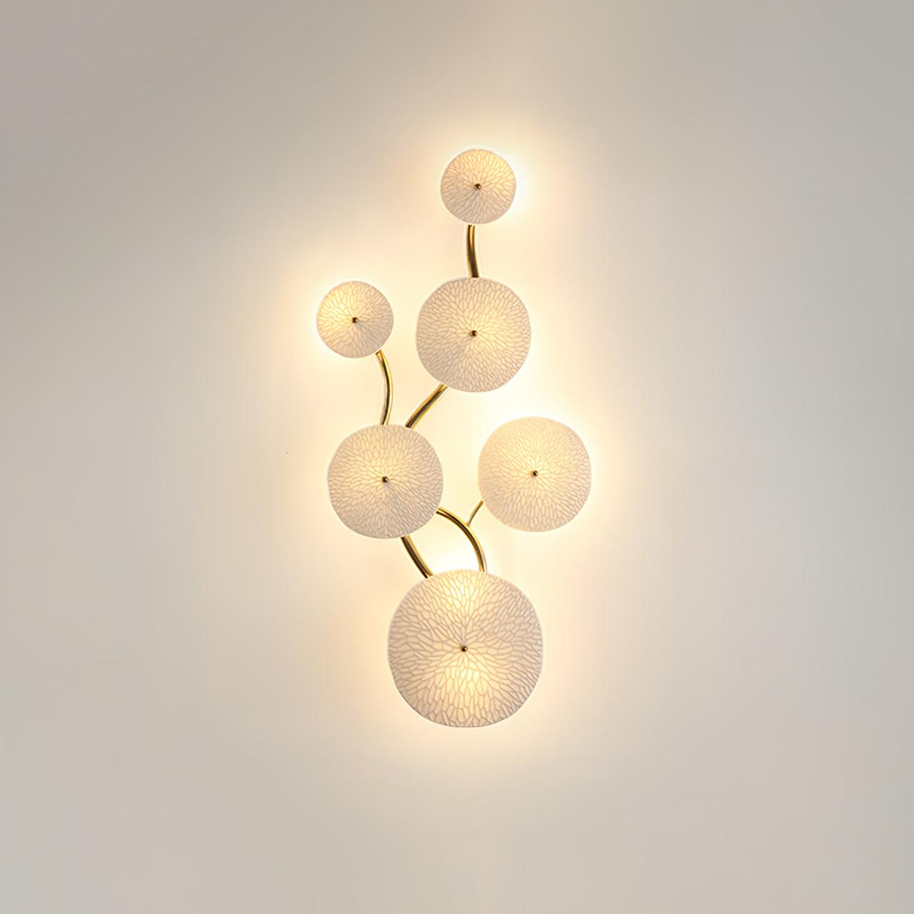 Kaivo Lotus Petal Wall Lamp | Fioriscas