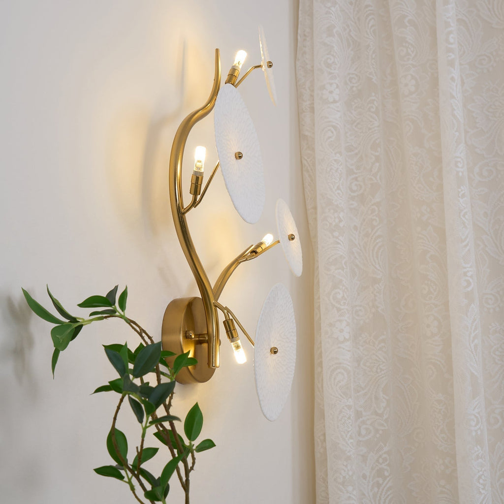 Kaivo Lotus Petal Wall Lamp | Fioriscas