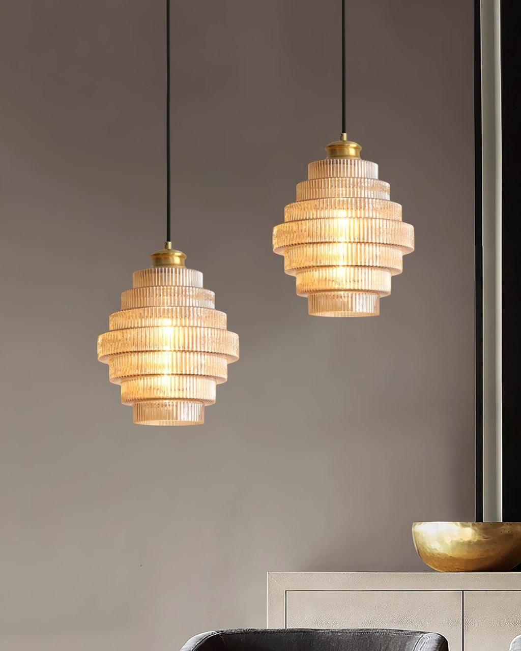 Amara Glass Pendant Lamp | Fioriscas
