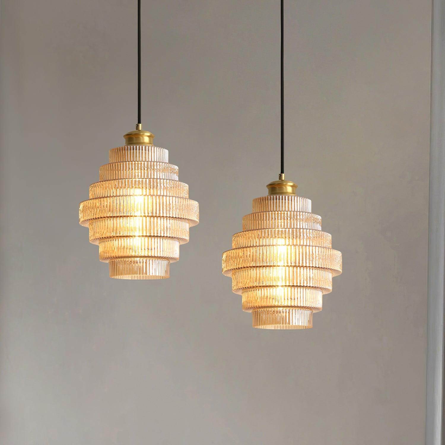 Amara Glass Pendant Lamp | Fioriscas