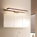 Bathroom LED Wall Light, Aluminum & Acrylic, Hardwired, 5 Sizes