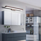 Bathroom LED Wall Light, Aluminum & Acrylic, Hardwired, 5 Sizes