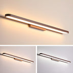 Bathroom LED Wall Light, Aluminum & Acrylic, Hardwired, 5 Sizes