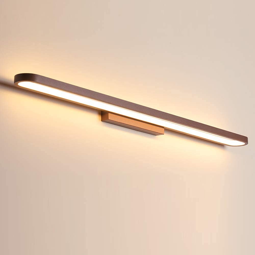 Bathroom LED Wall Light, Aluminum & Acrylic, Hardwired, 5 Sizes